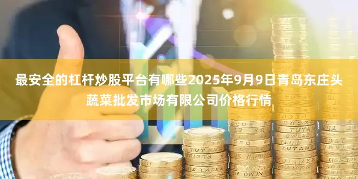 最安全的杠杆炒股平台有哪些2025年9月9日青岛东庄头蔬菜批发市场有限公司价格行情