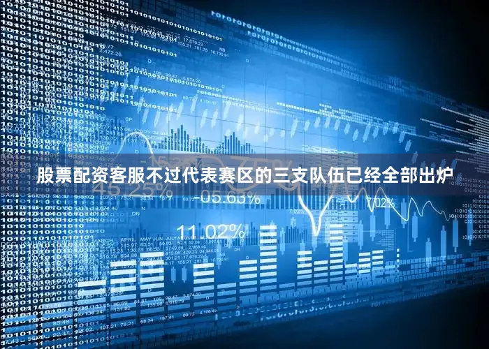 股票配资客服不过代表赛区的三支队伍已经全部出炉